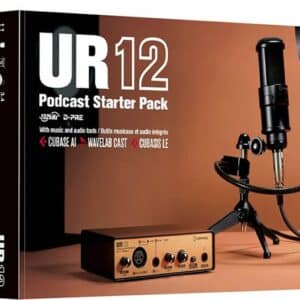 Soundcard Steinberg UR12B PS Audio Interface Podcast Starter Pack soundcard steinberg ur12b ps audio interface podcast starter pack 8