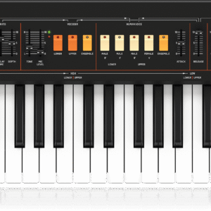 Vocoder VC340 Keyboard Synthesizers Behringer vocoder vc340 keyboard 3