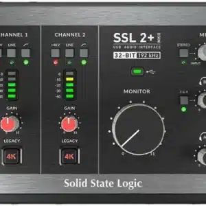 Solid State Logic SSL2+ MKII USB-C Audio Interface ssl2 mkii 1