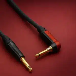 AHP300SL Cáp nhạc cụ - 1 Đầu Jack 6,3 mm - 1 Đầu Jack SILENT góc 90° 3m Bespeco bespeco ahp300sl 1