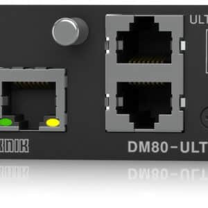 Klark Teknik DM80-ULTRANE I/O Interface Cards dm80 ultranet 1