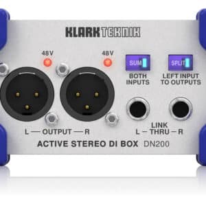 Klark Teknik DN200 V2 Bộ Xử Lý Tín Hiêụ dn200 v2