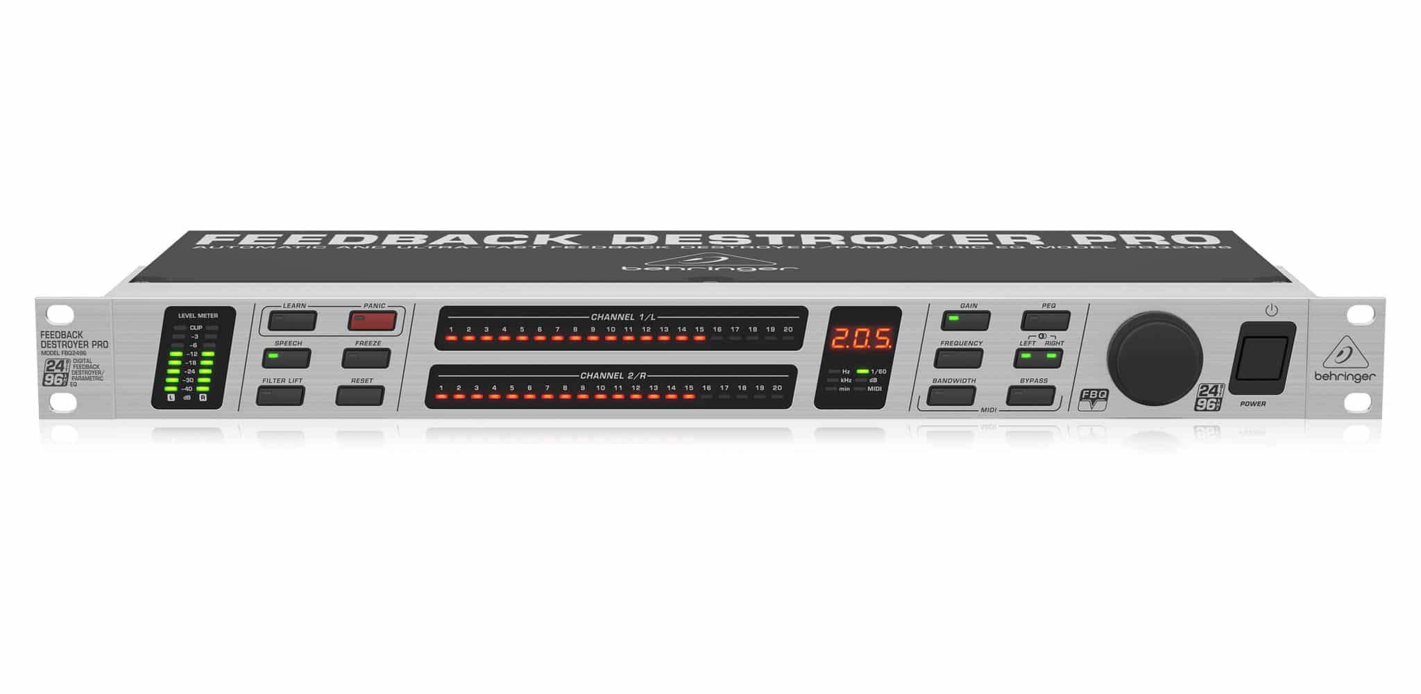 Behringer FBQ2496 Bộ EQ số và chống hú fbq2496 3