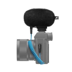 Sennheiser MKE 200 Micro định hướng trên máy ảnh mke 200 4