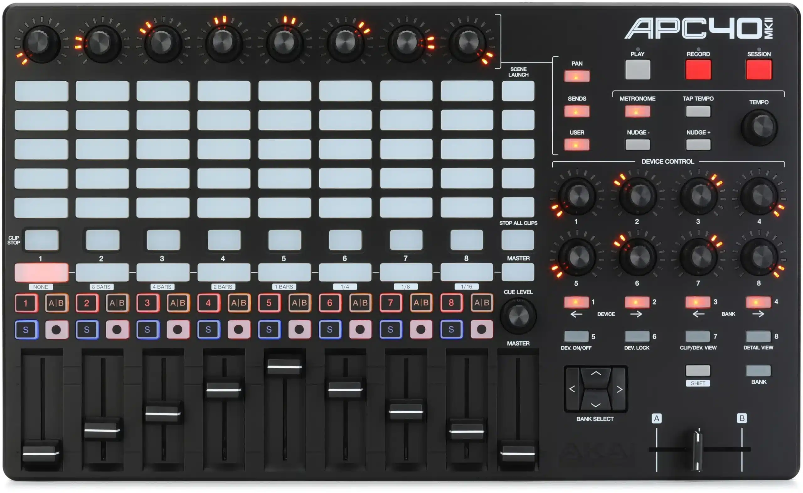 AKAI APC40MKII – Bộ điều khiển Ableton Live chuyên nghiệp akai apc40mkii 3