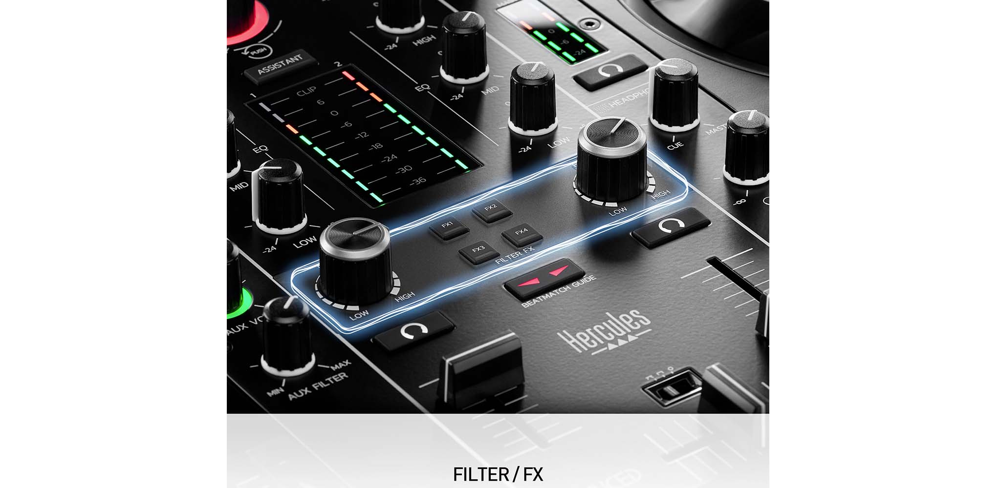 Hercules DJControl Inpulse 500 - bộ điều khiển bàn dj djcontrol inpulse 500 4