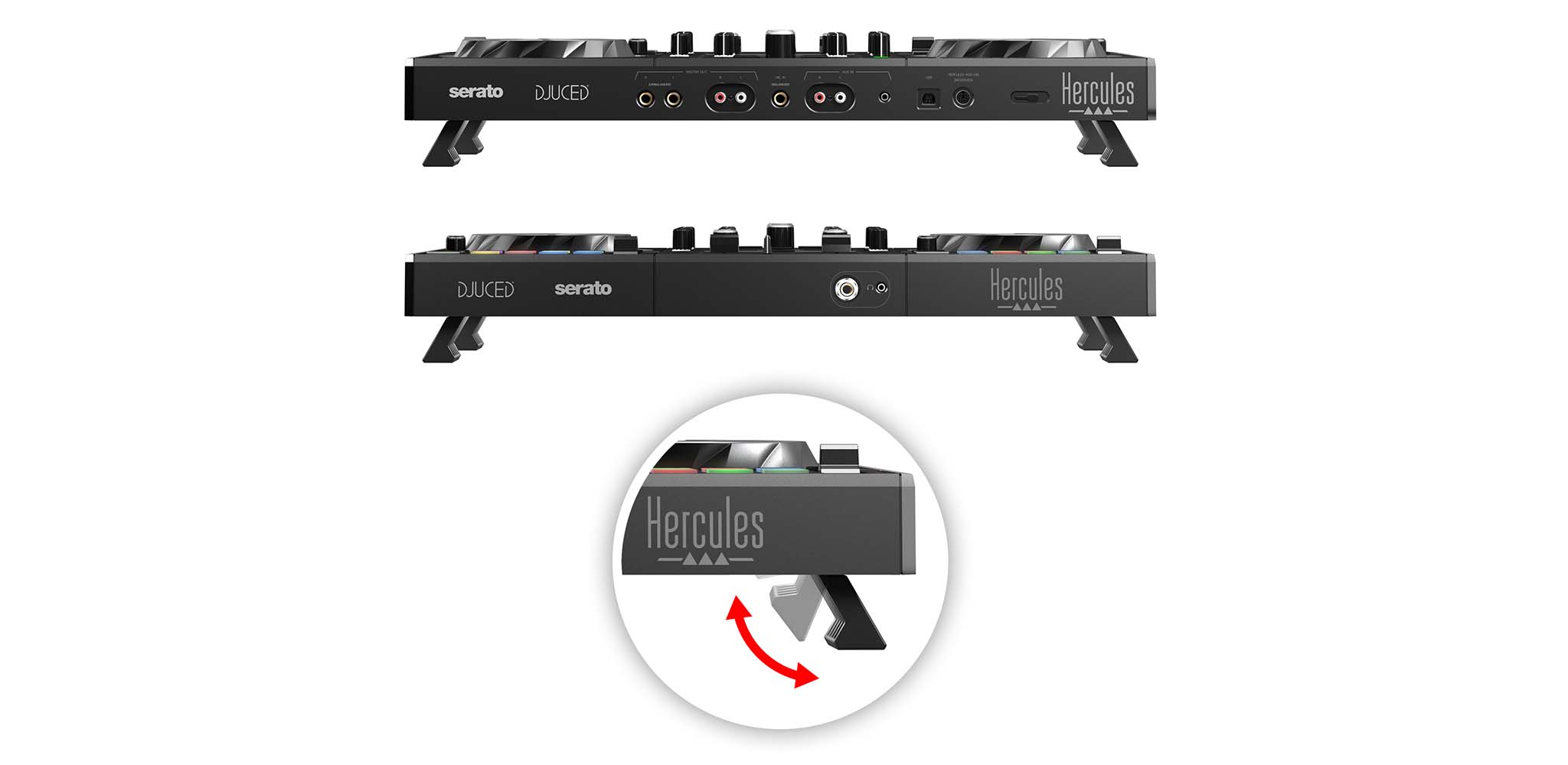 Hercules DJControl Inpulse 500 - bộ điều khiển bàn dj djcontrol inpulse 500 5