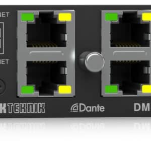 Klark Teknik DM80-DANTE I/O Interface Cards dm80 dante