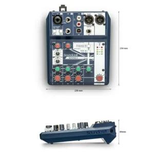 Soundcraft Notepad 5 – Bộ Trộn Âm Thanh notepad5 1