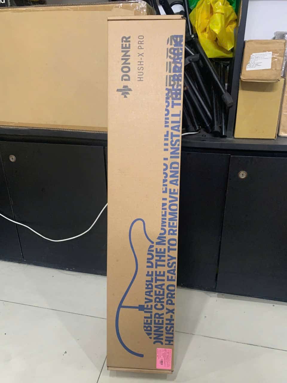 DONNER HUSH-X PRO GUITAR BLACK EC7030 donner hush x pro black ec7030 8