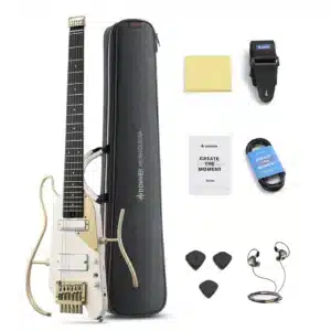 DONNER HUSH-X PRO GUITAR WHITE-LUXE EC7450 donner hush x pro white luxe ec7450 6