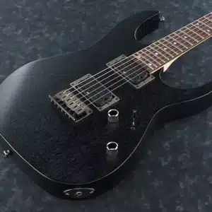 Đàn Guitar Điện Ibanez RG421 WK Dòng RG 24 Phím Bridge Cố Định Màu Weathered Black ibanez rg421 wk 2