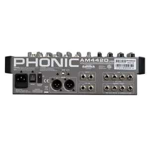 MIXER ANALOG PHONIC AM442D mixer phonic am442d 1