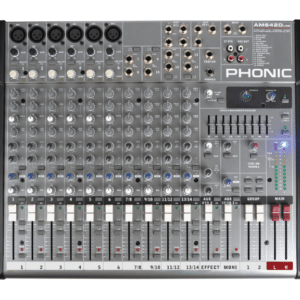 mixer phonic am642d 2
