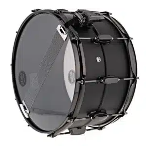 Trống Snare TAMA SLP Big Black Steel LST148 14x8 inch Nickel Đen Mờ (Matte Black Nickel) tama lst148 1