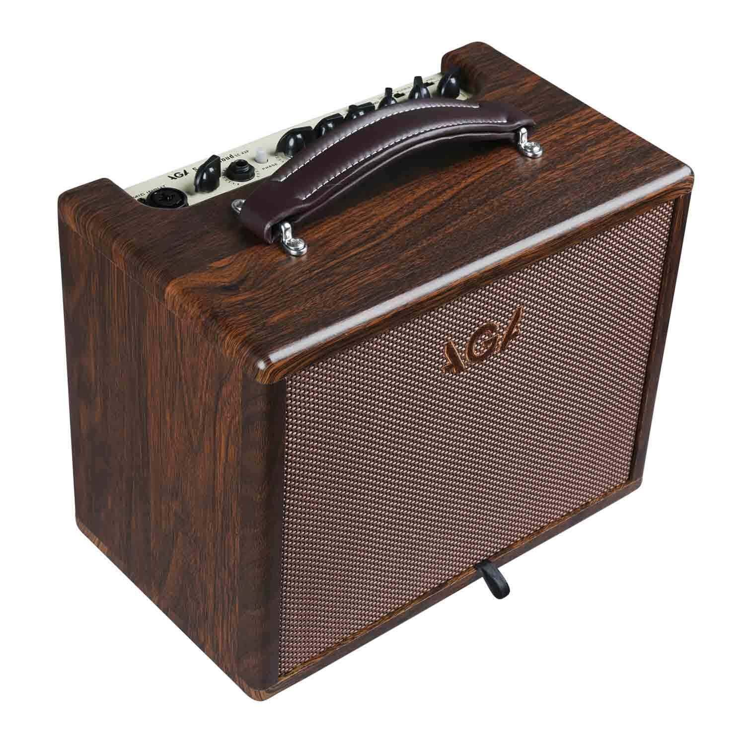 Ampli Guitar Acoustic AGA SC-X3P Bluetooth, Có Khay Pin(40W) ampli guitar acoustic aga sc x3p bluetooth co khay pin40w 1