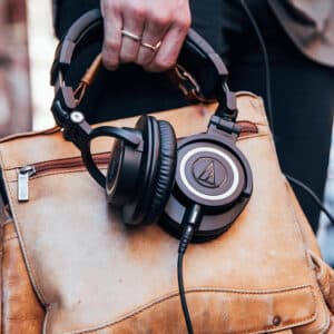 audio technica ath m50x mau den