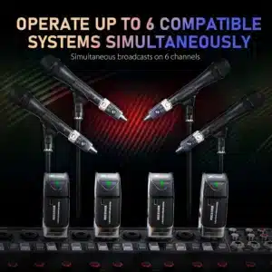 Bộ Wireless Xvive U3 , Thu Phát Không Dây Cho Micro Dynamic bo wireless xvive u3 thu phat khong day cho micro dynamic 1