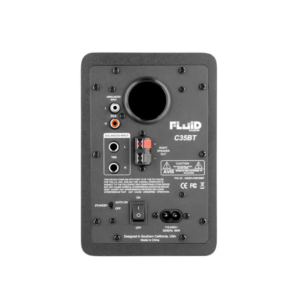 mot cap loa kiem am fluid audio c35bt active studio monitor 1 mot cap loa kiem am fluid audio c35bt active studio monitor 1