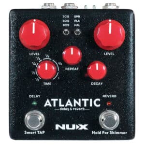 pho guitar nux ndr 5 atlantic delay reverb pedal 2