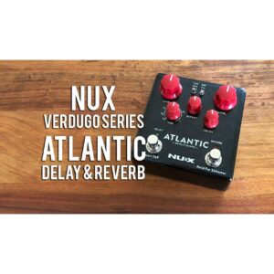 pho guitar nux ndr 5 atlantic delay reverb pedal