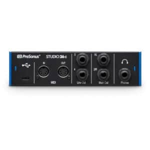 soundcard presonus studio 26c audio interface 2