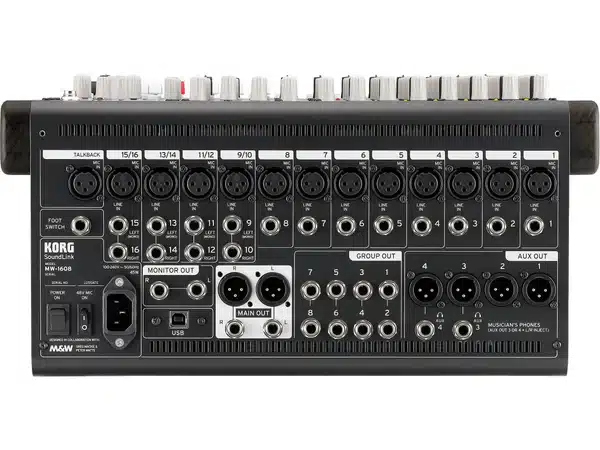 Mixer Hybrid Korg MW1608 mixer korg mw 1608