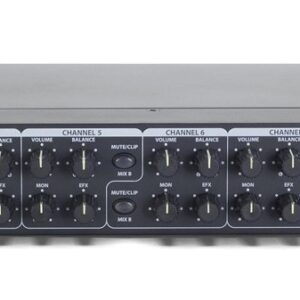 mixer line samson sm10 rack
