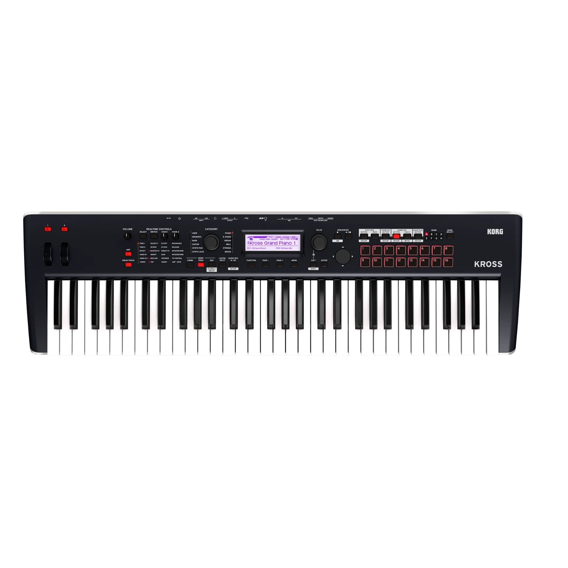 synthesizer workstation korg kross 2 3