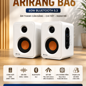 loa kiem am arirang ba6 60w bluetooth