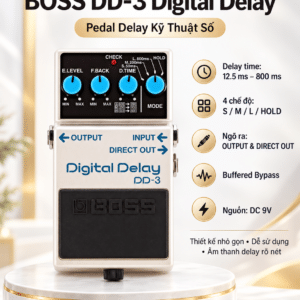 boss dd 3 bo hieu ung guitar
