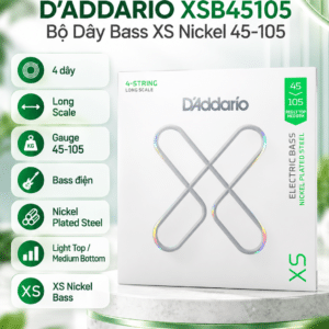daddario bo day bass xs nickel 45 105 xsb45105