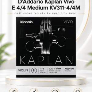 daddario day dan violin kaplan vivo e 4 4 med kv311 4 4m