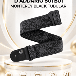 daddario day deo guitar montery black tubular 50tb01