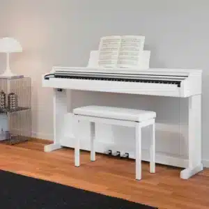 kawai cx102w digital piano white 3