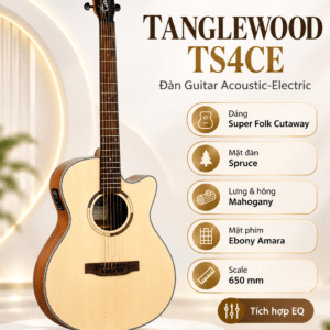 tanglewood dan guitar acoustic ts4ce