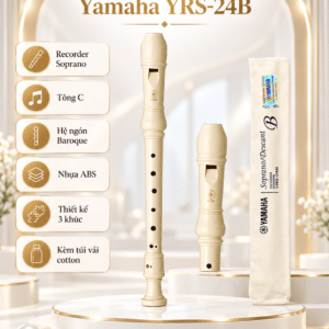sao recorder soprano yamaha yrs 24b